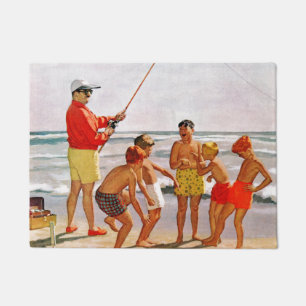Paillasson Grands petits poissons de Polonais par Richard