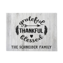 Grateful Thankful Bienheureuse Ferme moderne Rusti