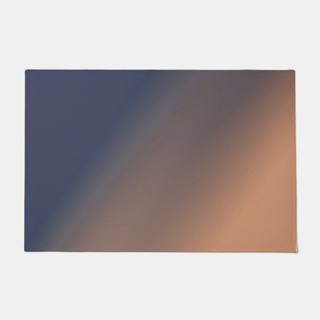 Paillasson Gray-blue et beige. (Devant)