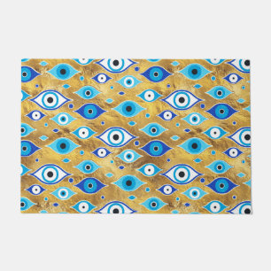 Paillasson Grèce Mati Mataki - motif des yeux malveillants d