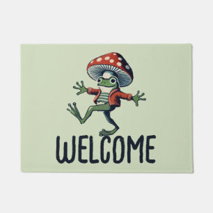 Paillasson Grenouille des champignons