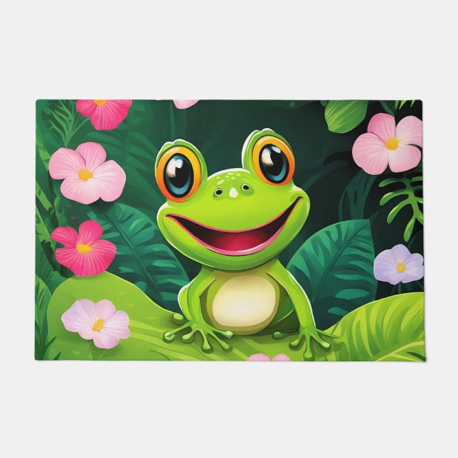 Paillasson Grenouille sauvage de la forêt tropicale (Devant)