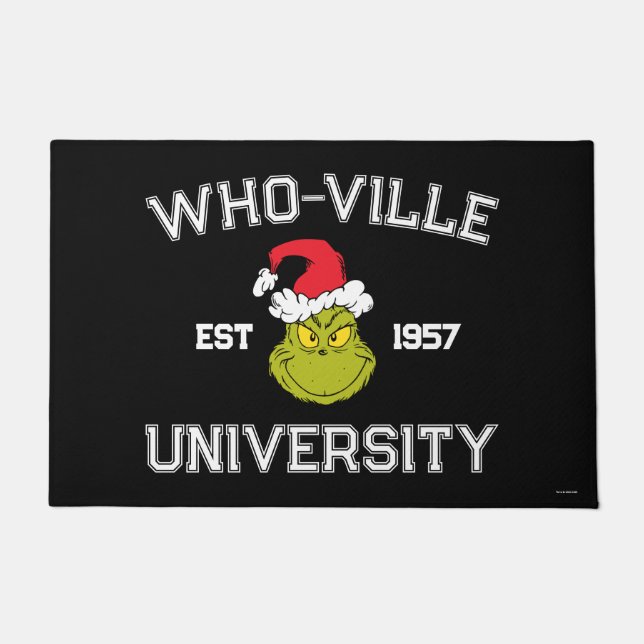 Paillasson Grille | Who-ville University Est 1957 (Devant)