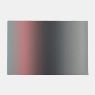 Paillasson Gris, rose, dégradé noir, Ombre.