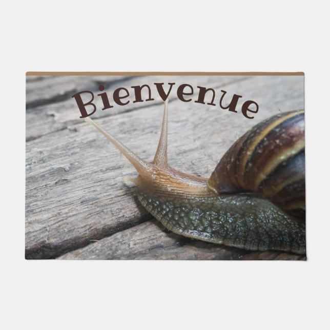 Paillasson Gros escargot - Bienvenue (Devant)