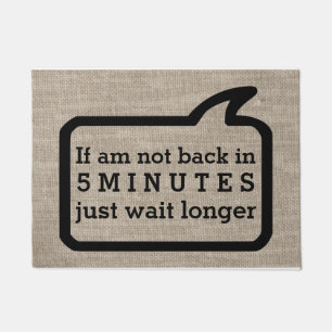 Paillasson Grossier drôle moderne frais