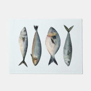Paillasson Groupe des quatre poissons