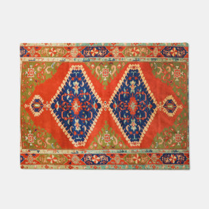 Paillasson Grunge rouge bleu vert de Turquie