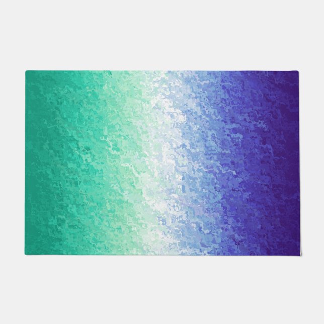 Paillasson Grungy Abstrait MLM Hommes Aimants Hommes Fierté D (Devant)