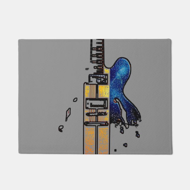 Paillasson Guitare 4 dmcna (Devant)