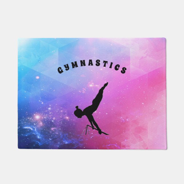 Paillasson Gymnastique Abstraite (Devant)