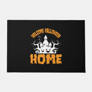 Paillasson Halloween Bienvenue Halloween Accueil Anniversaire