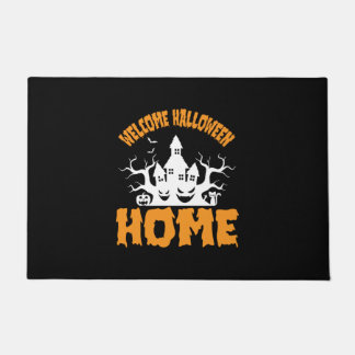 Paillasson Halloween Bienvenue Halloween Accueil Anniversaire