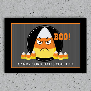 Paillasson Halloween Candy Corn Hater
