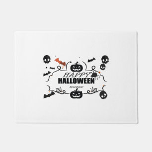 Paillasson Halloween chauve-souris halloween autocollants hal
