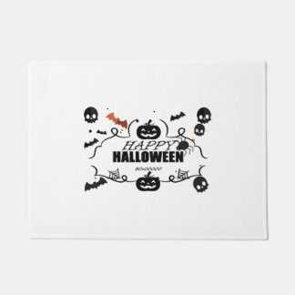 Paillasson Halloween chauve-souris halloween autocollants hal