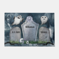 Halloween Éffrayant Déplaisant Fantôme Tombstone
