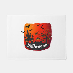 Paillasson Halloween, heureux Halloween, fête d'Halloween