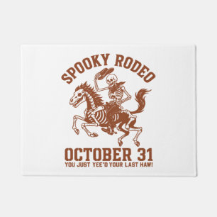 Paillasson Halloween Rodéo éffrayant 31 octobre