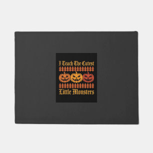Paillasson Halloween Trick Or Treat Petits Monstres Citrouill