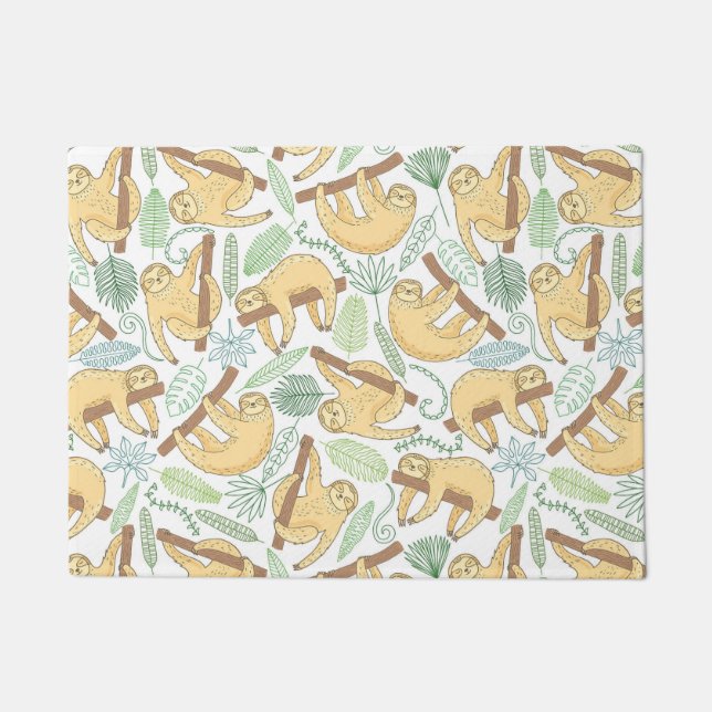 Paillasson Hanging Sloths (Devant)