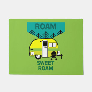 Paillasson Happy Campers   Caravaner   Camper Thlow Pillow Mu