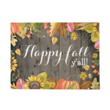 Happy Fall Y'all Rustic Country Automne