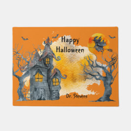 Paillasson Happy Halloween Doormat, décoration d'automne