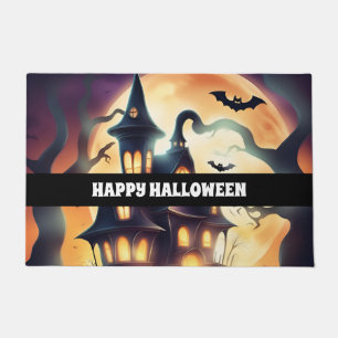 Paillasson Happy halloween effrayante maison