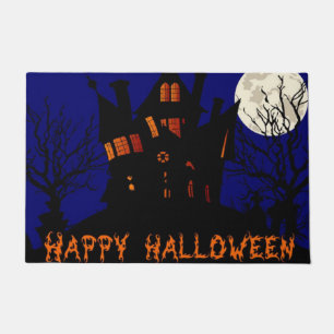 Paillasson Happy Halloween Haunted House