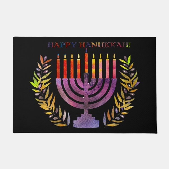 Paillasson Happy Hanoukka Doormat (Devant)