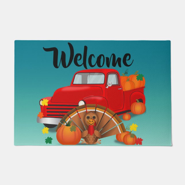 Paillasson Happy Thanksgiving (Devant)