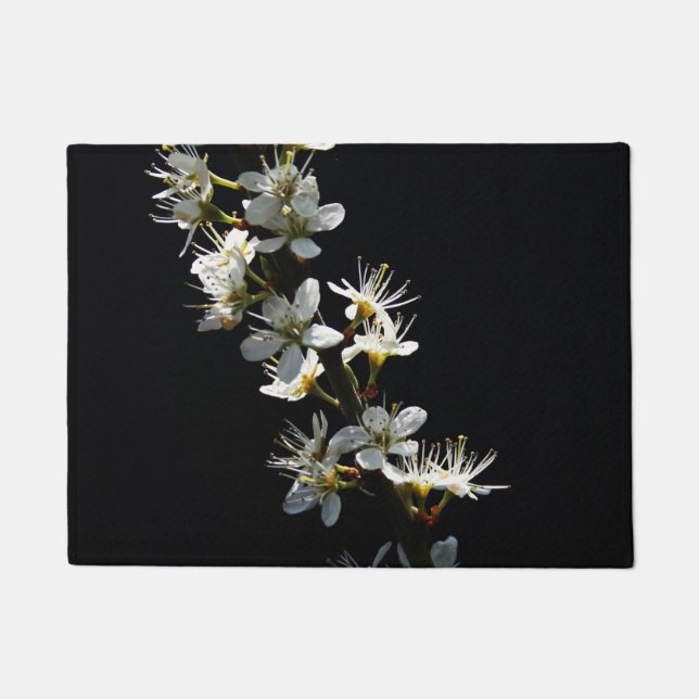 Paillasson Hawthorn Flowers dmcnm (Devant)