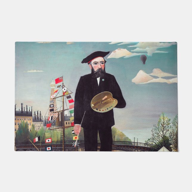 Paillasson Henri Rousseau - Mon portrait-Paysage (Devant)