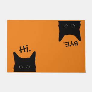 Paillasson Hi Bye Cat Doormat Nouveau Accueil Cadeau Mariage