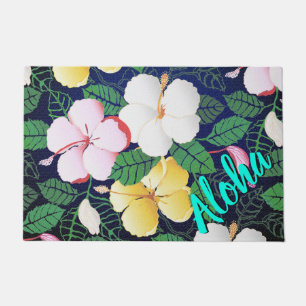 Paillasson Hibiscus Hawaiian Tropical Foral