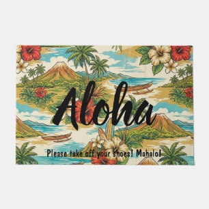 Paillasson Hibiscus Island Hawaiian Scenic -Brights