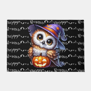 Paillasson Hibou d'Halloween
