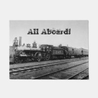 Histoire locomotive vintage de chemin de fer de