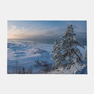 Paillasson Hiver neigeux Côte balte