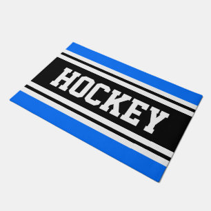 Paillasson HOCKEY Gras Bleu Bleu Bleu Bleu Bleu Bleu Bleu Ble