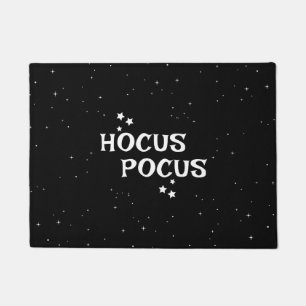 Paillasson Hocus Pocus Black and White Halloween Citation Sta