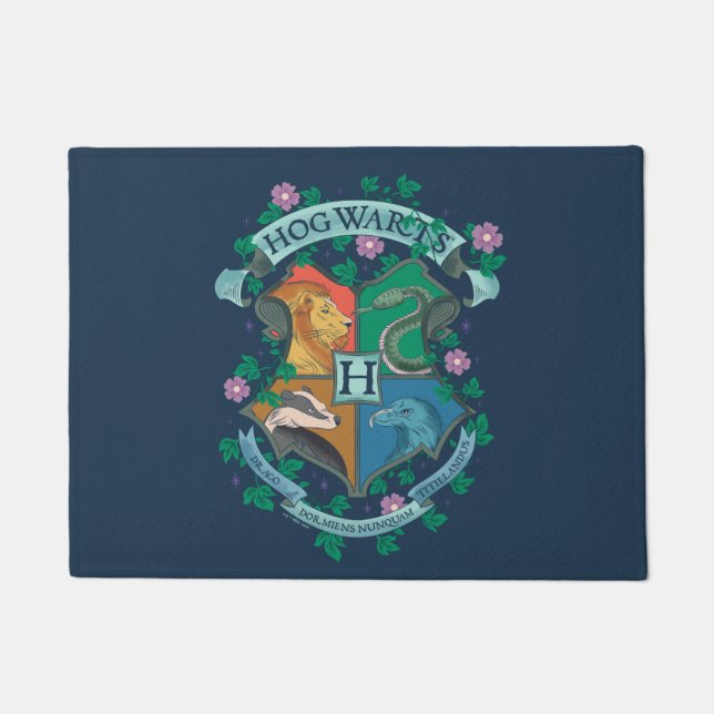 Paillasson HOGWARTS™ Floral Crest (Devant)