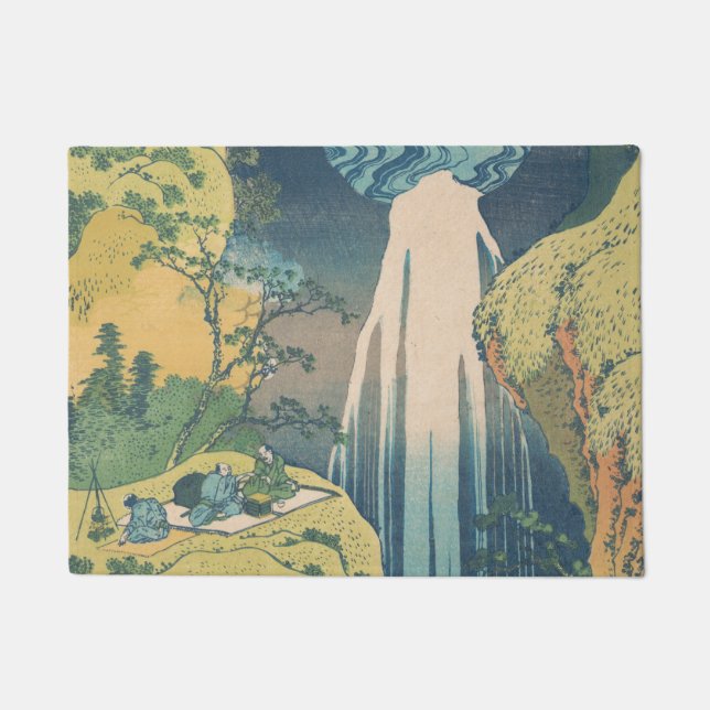 Paillasson Hokusai Amida Cascade Japon (Devant)