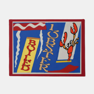 Paillasson Homard ajouter le nom ou l'adresse