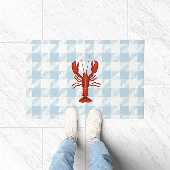 Paillasson Homard En vichy Buffalo Check Coastal (Intérieur)