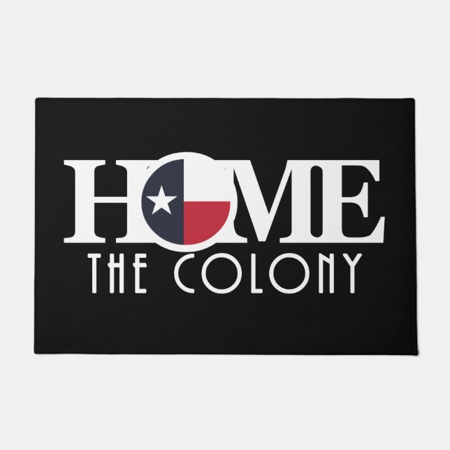 Paillasson HOME The Colony Texas (Devant)