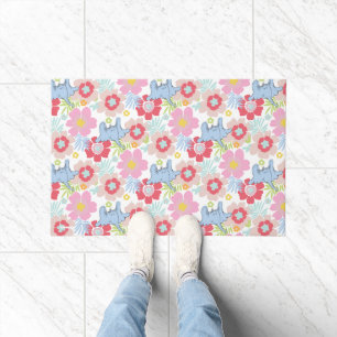 Paillasson Horton Hears A Who Motif Fleur Pastel
