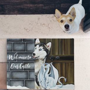 Paillasson Husky Chig White Dragon Adventure