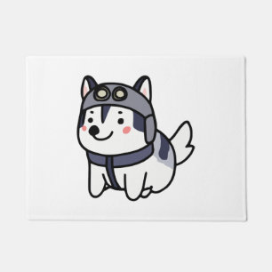 Paillasson Husky Pilot Amoureux des chiens Malamute